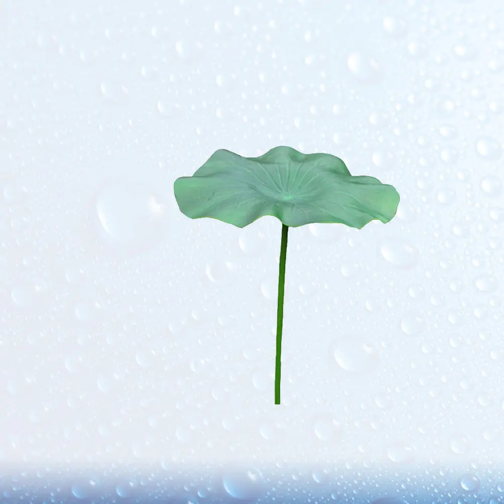 

1pc Simulated Lotus Leaf Handheld Stage Performance Prop 60Cm Premium Material Festival Decoration Pond Photo Accessory