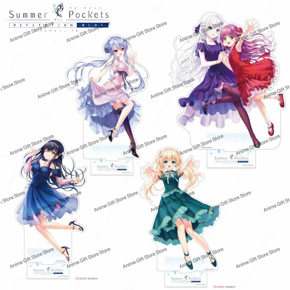 

Anime Summer Pockets REFLECTION BLUE Acrylic Stand Desktop decoration standing model gift 15cm