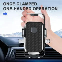 Universal Car Phone Holder Air Vent Clip Universal Mobile Phone GPS Stand Support In Car Mount Adjustable Auto Bracket