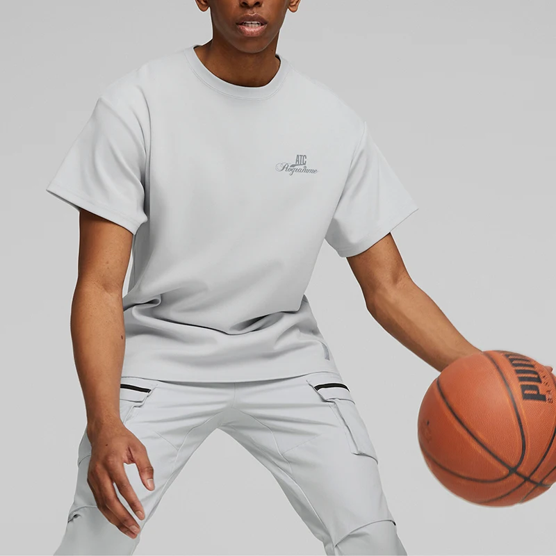 

Puma Authentic Current Season New Men's Breathable Round Neck Simple Loose Casual Sports Short Sleeve 621961-02