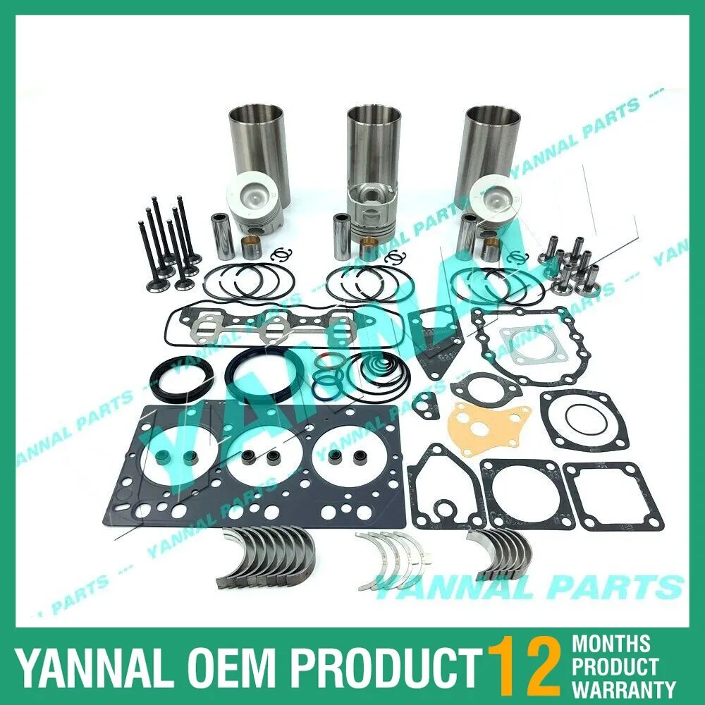 

3TNE78A 3TNE78 Overhaul Engine Rebuild Kit For Yanmar Engine Part