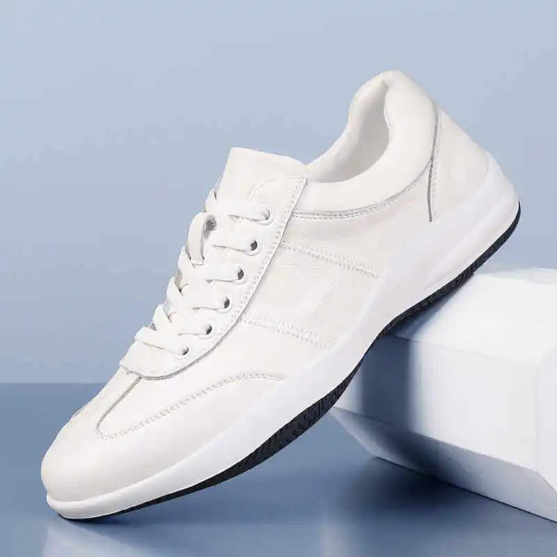 Hip Hop With Holes Semi Formal Shoes Man Oxford Black Moccasin Men's Formal Dresses Sneakers Sports Offers Wholesale view 2