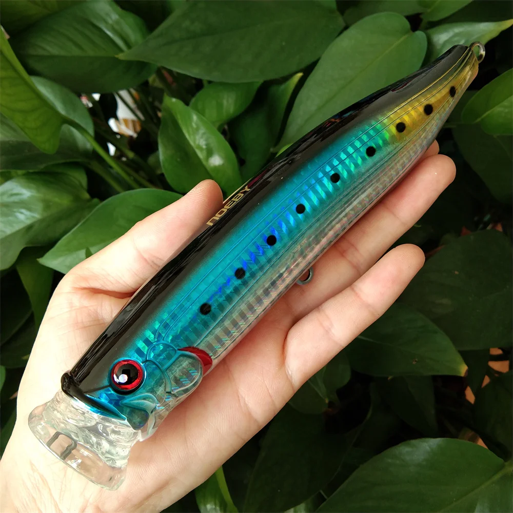 Noeby 3 Stück 175mm 73g Feed Popper Angelköder Oberflächenköder Künstlicher Harter Köder Thunfisch Big Game Salzwasser-Angelköder – Detail 18