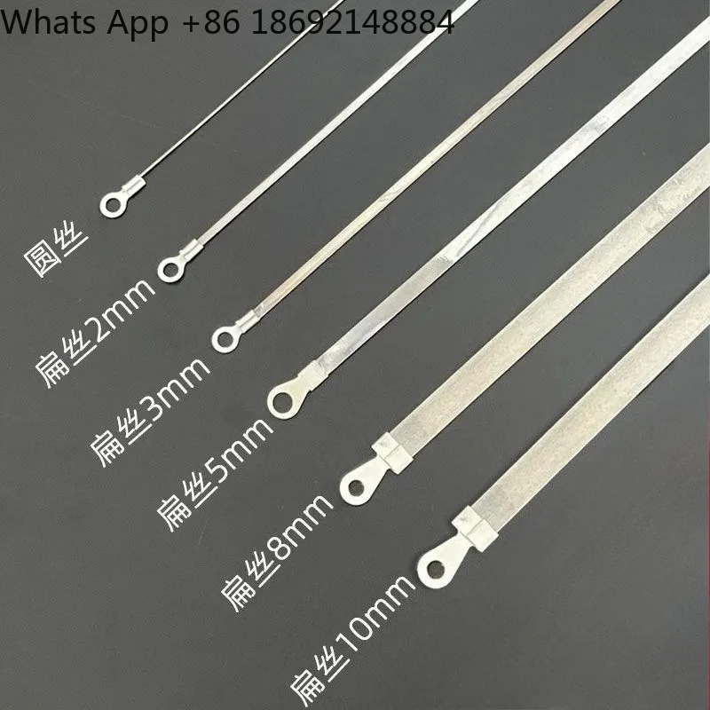 Foot Sealing Machine Heating Wire for SF Sealing Machine Cutting Round Wire Electric Heating Wire 3mm Flat