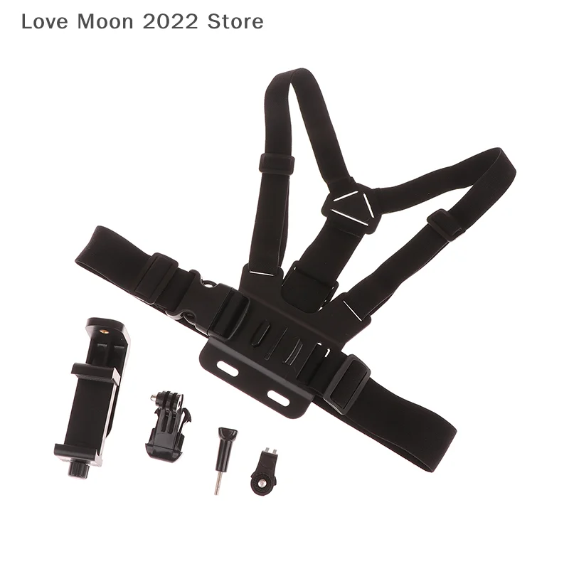 가슴 하네스 마운트 조절 가능 하네스 스트랩 탄성 가슴 벨트 (13 12 11 10 9 360 X4 X5 Action 5 Pro 카메라 액세서리용)