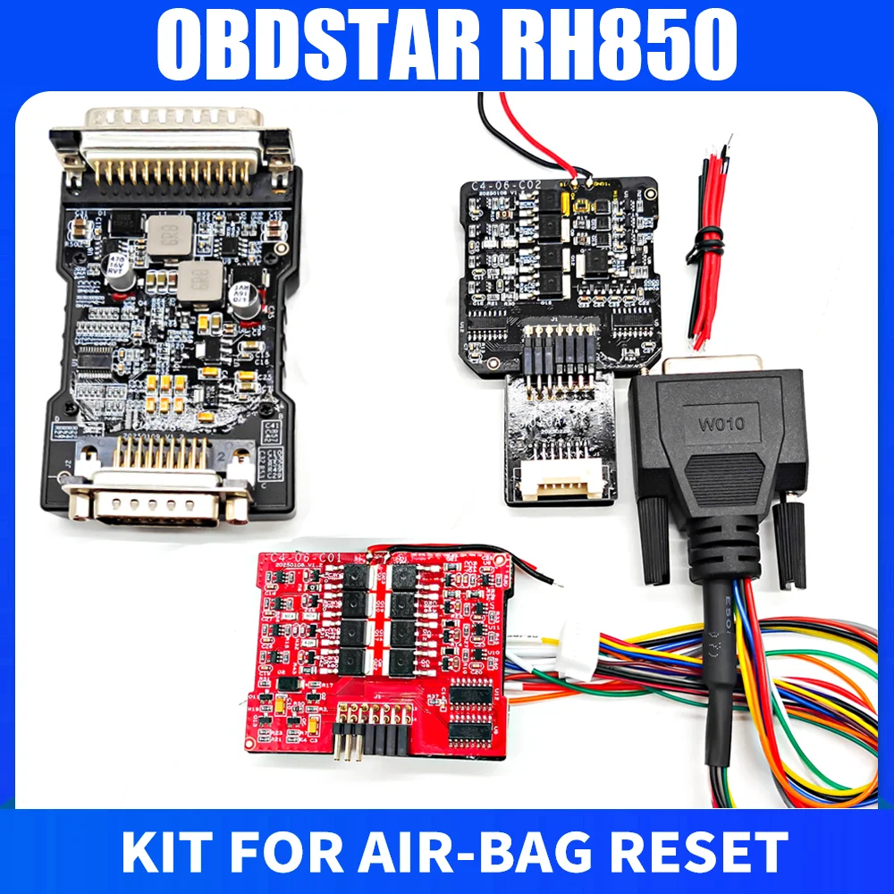 OBDSTAR MQB RH850 All Keys Lost C4-06 Adapter Kit for Air-bag Reset, IMMO Data/Pincode Read, Dashboard, BCM ELV Tool for X300 G3