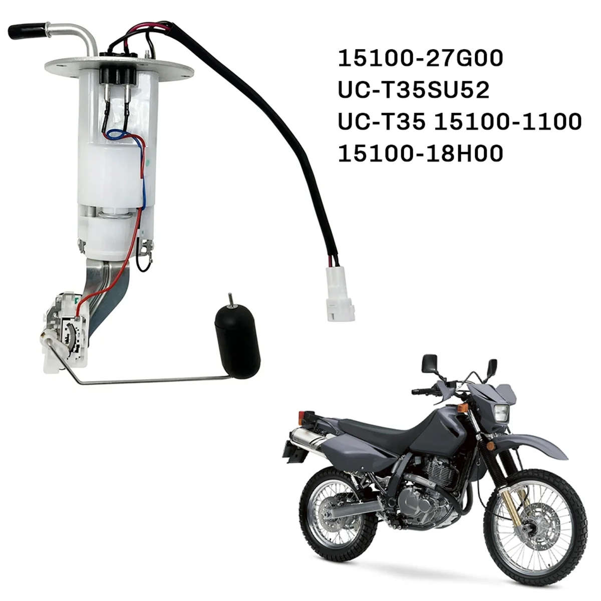 For Suzuki DL 650 VStrom 2007-2011 Fuel Pump Assembly UC-T35SU52 UC-T35 15100-1100 15100-18H00