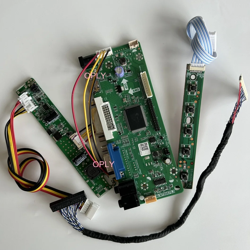 NT68676 Controller Board VGA DVI Monitor LCD M.for LTM230HL LTM230HL08 LTM230HT LTM230HT01 LTM215HT HDMI-compatible  1920X1080