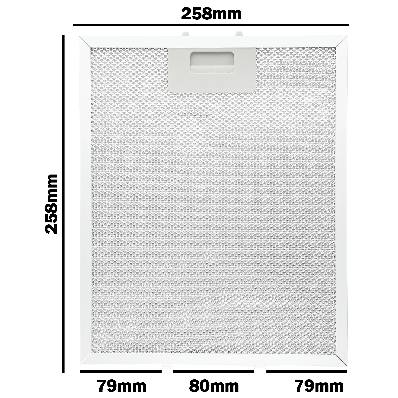 Silberne Dunstabzugshaube 1 Stück 318x258x9mm 5 Schichten Dunstabzugshaube Filter Extraktor Edelstahl passt zu den führenden Marken