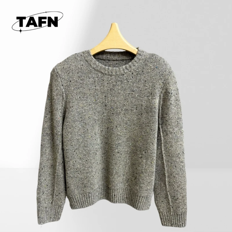 

25 популярных стилей, кашемировая теплая куртка премиум-класса, роскошный удобный свитер, универсальный шерстяной вязаный свитерA25111