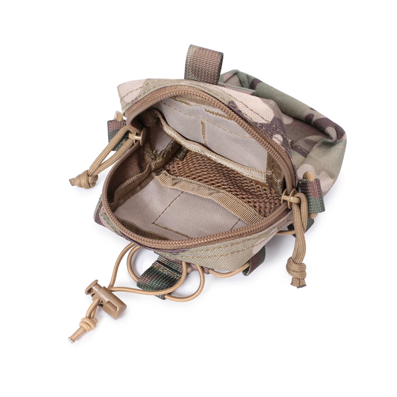 Hunting Waist Bag Molle Bottle Pouch Tactical Bag EDC Tools Belt Pack Outdoor Vest Pack Wallte Phone Accessories Pocket