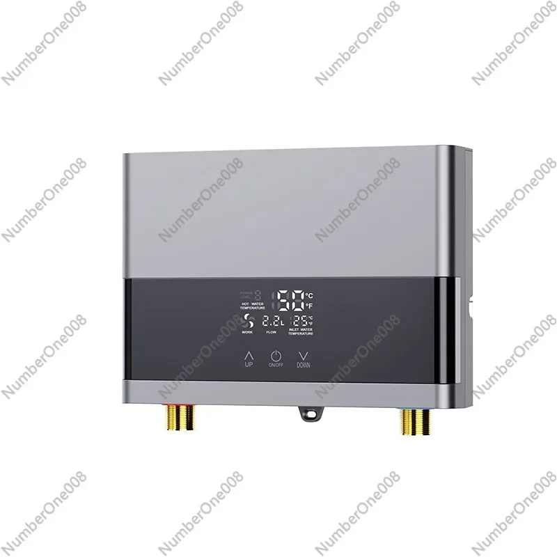 110V US Standard Portable Instant Water Heater Household Quick Heating Kitchen Bathroom Shower Small Constant Temperature
