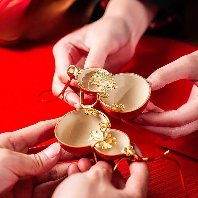 OGMRetro Cup, Chinese Wedding Heart, Send Newcomers A Glass Of Wine Wedding Gifts