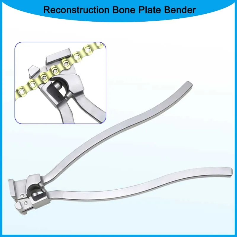 

Orthopedics Reconstruction Plate Bender Bone Bending Forceps Pet Medical Orthopedic Instrument Stainless Steel