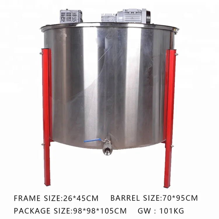Picture 5: Honey Centrifuge for Beekeeping EquipmentAutomatic 24 Frames Reversible Honey Extractor Electric Motor