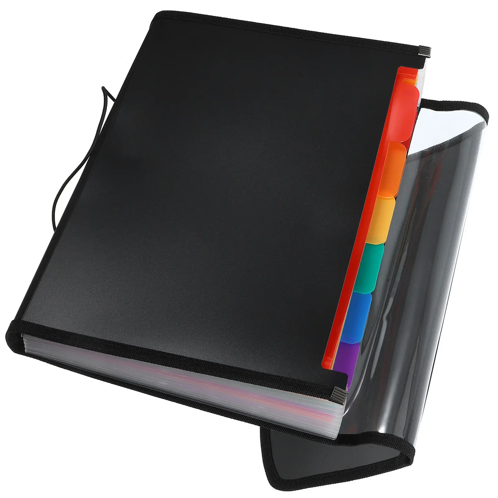 

Папка-органайзер для документов из ПВХ, расширяющаяся папка-аккордеон с кнопкой, портативный органайзер для офиса и школы, для хранения бумаг