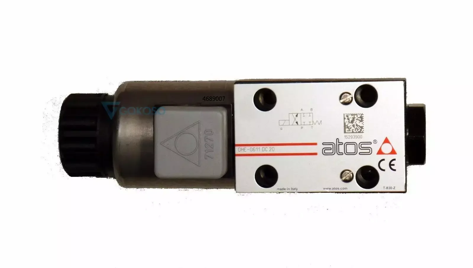 

Atos DHE-0611-X 24DC Magnet-Wege-Ventil NG06 directional valve Hydraulik DHE-0611 dc 20