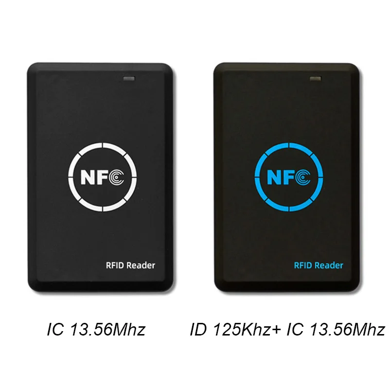 125Khz 13.56Mhz Dual Frequency RFID Copier Duplicator Reader Writer Programmer USB UID S50 S70 T5577 EM4305 Cards