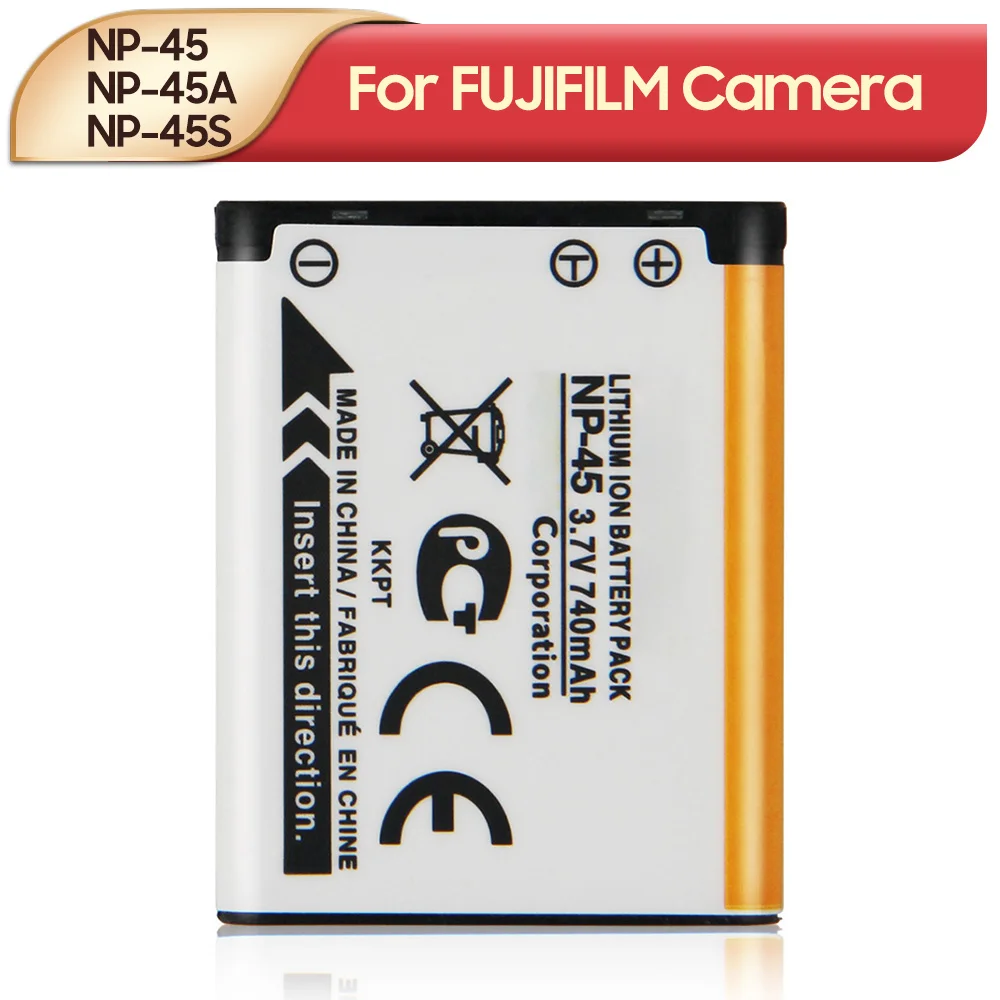 Replacement NP-45 NP-45A NP45S Camera Battery For FUJIFILM Z10fd Z808EXR Z10 Z30 Z31 J10 J15 J15fd JV100 JV105 JV155 Camera