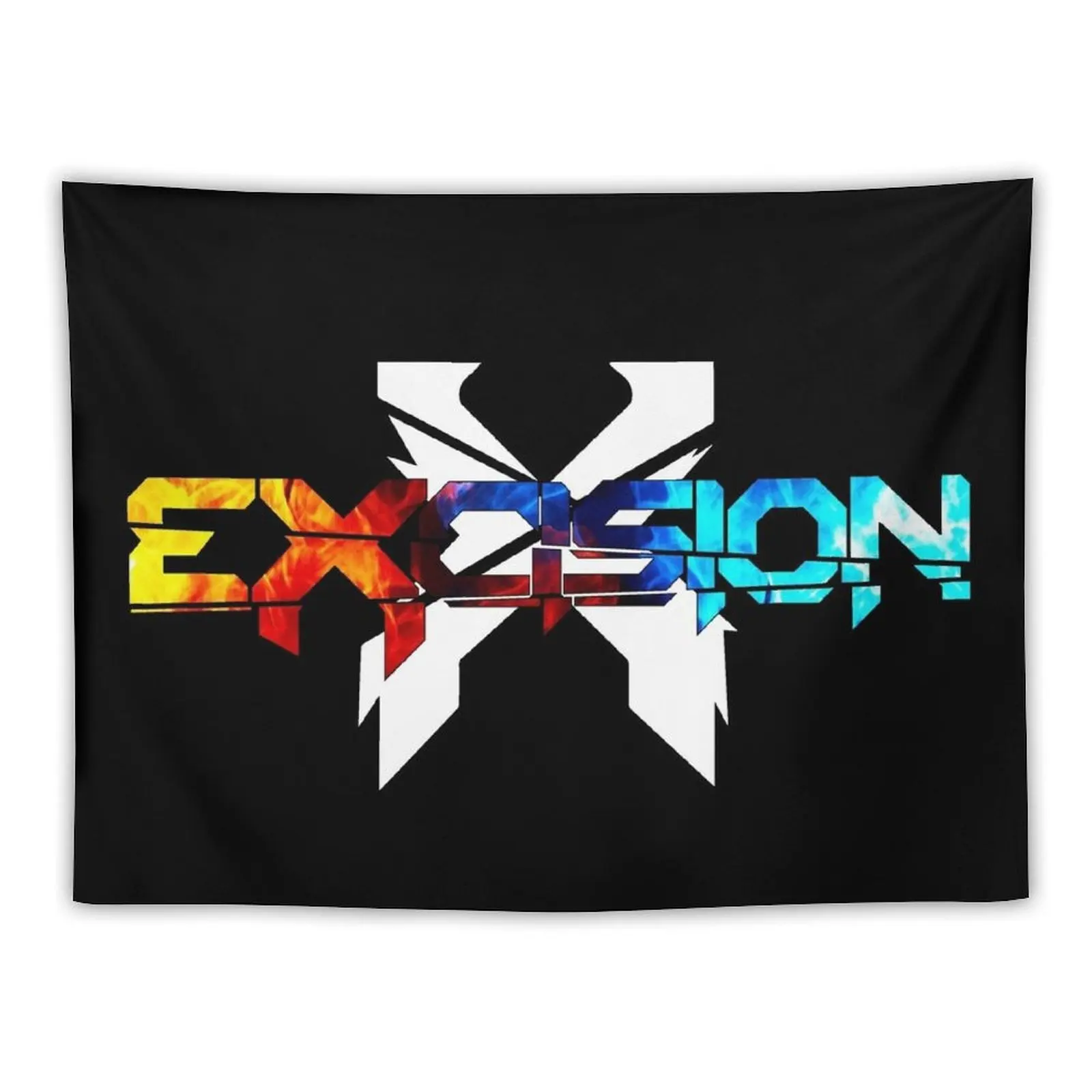 X Headbanger Dubstep Tapestry Wall Carpet Decor For Bedroom Tapestry