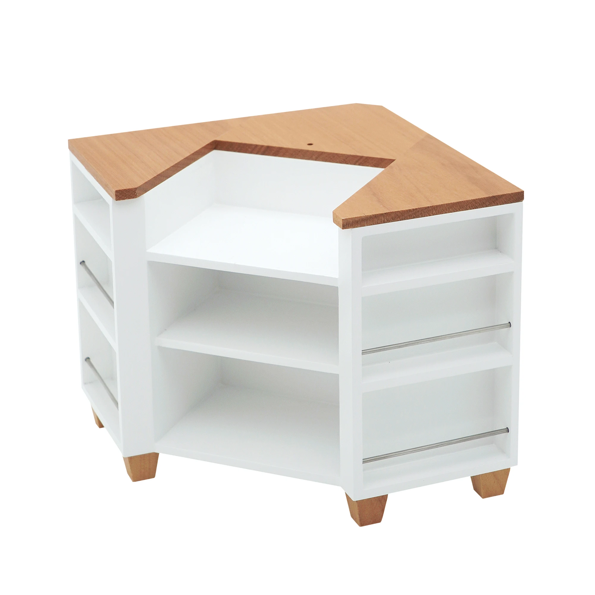 1/6 Bjd Ob11 Miniatur-Puppenhausmöbel Mini-Modell Eckspüle Schrank