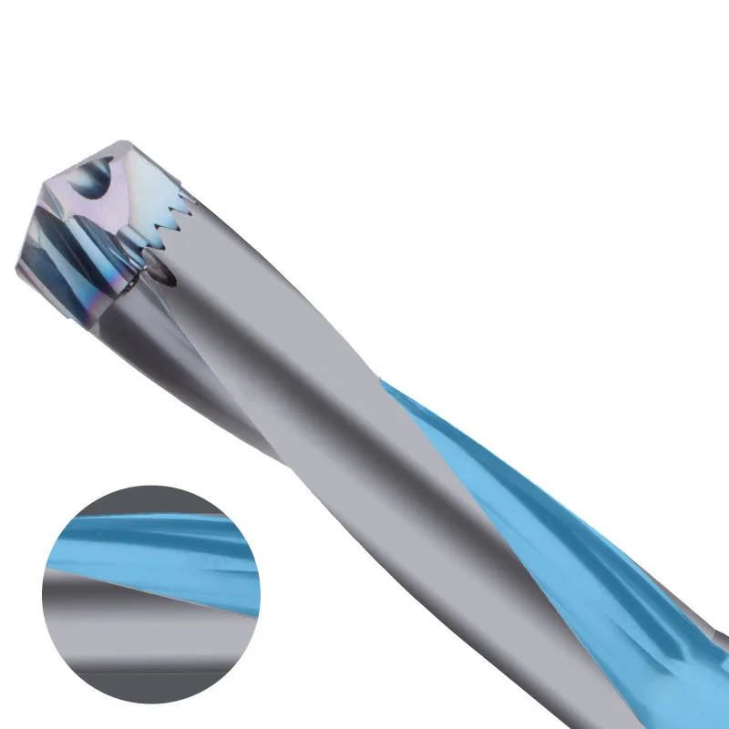 تاج عالي السرعة 10-25.8 مللي متر 1.5-5D باستخدام الحاسب الآلي ثقب عنيف بالقطع قابل للفهرسة التبريد الداخلي صابر الأسنان الحفر بديل U الحفر