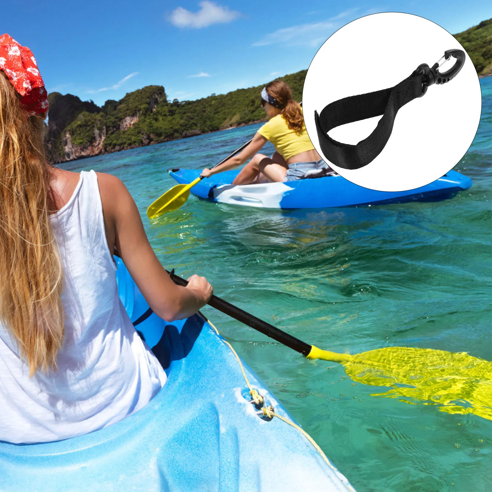 

6pcs Tent Hooks Kayak Tying Rope Safety Motorboat Yacht Sailboat Marine Elastic Plastic Fixing Buckles Dock Mooring Line Bungee