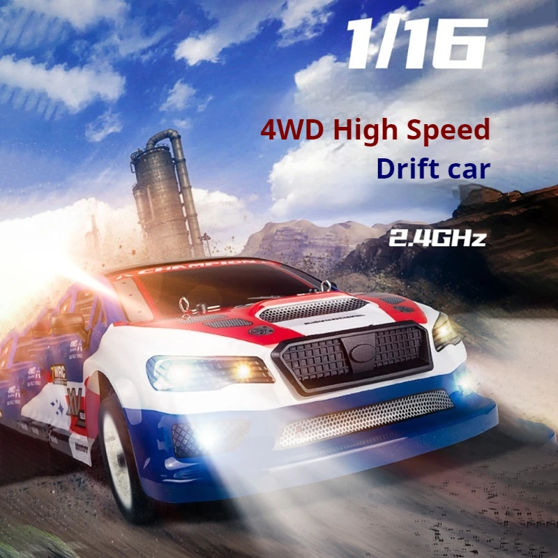 

Новый радиоуправляемый автомобиль с дистанционным управлением 1:16, полномасштабный, с плоским ходом, профессиональная модель для дрифта, внедорожная гоночная модель, детская игрушка с дистанционным управлением