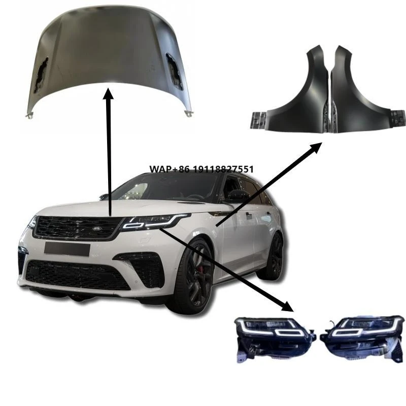 

Perfect Fitment OEM Parts Headlights Taillights Metal Fender Hood for Land Range Rover Velar L560