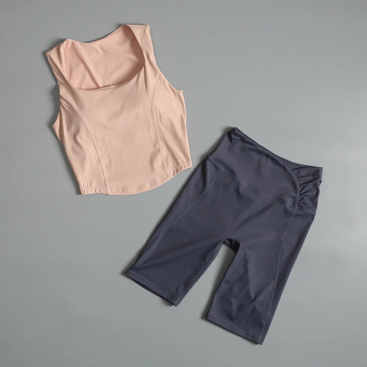 

Sports suit for women in summer morning jogging and exercise professional quick-drying fitness clothing 2025 new Pilates yoga