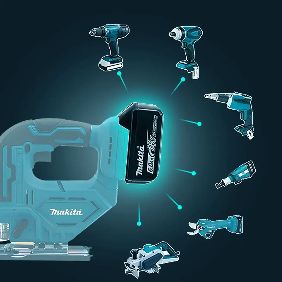 

100% original Makita 18V battery 6.0Ah rechargeable battery BL1840 BL1830B BL1830B power tool battery, Makita18V charger