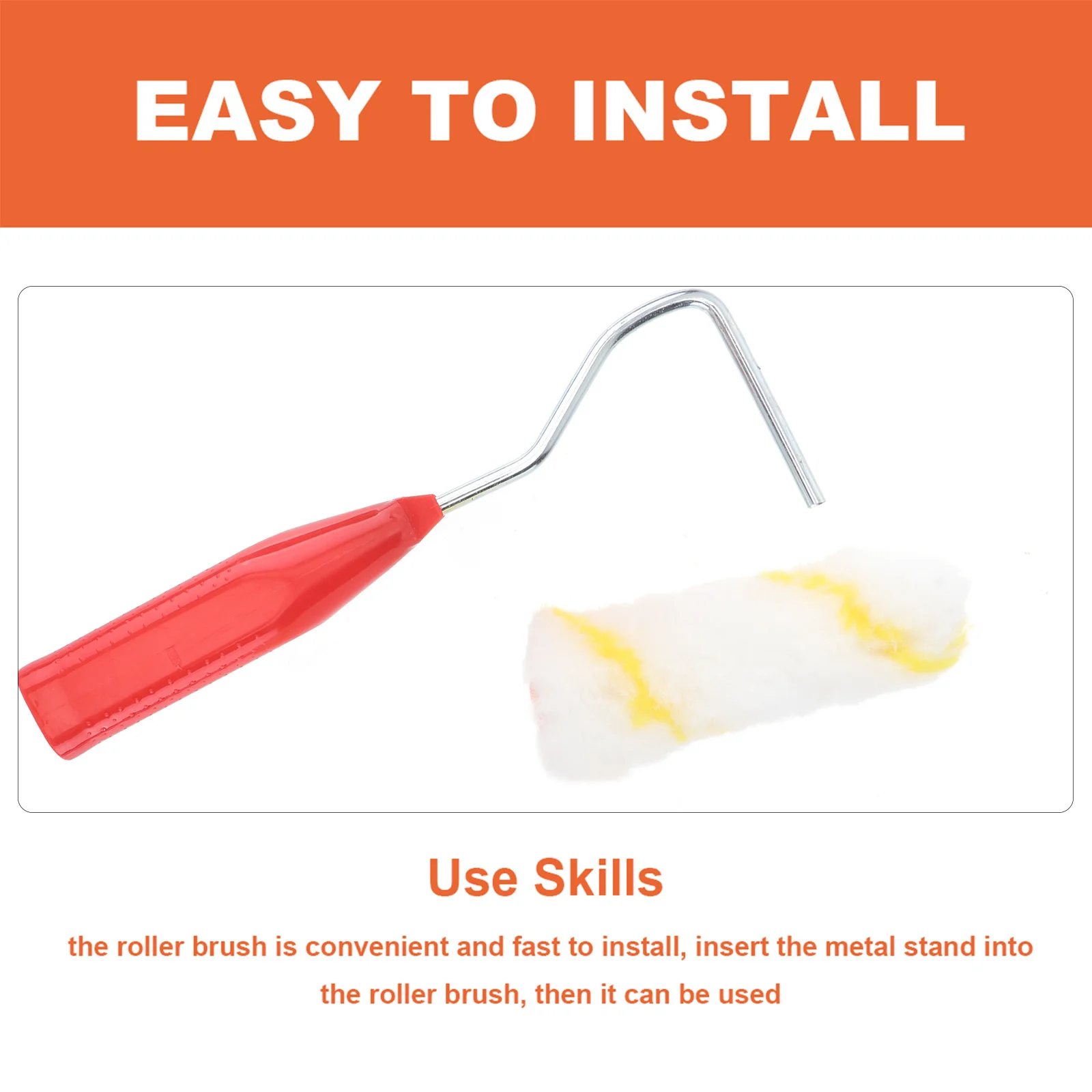 

21pcs Mini Paint Roller Set Durable Professional Painting Tool For Walls Doors Baseboards Small Projects Diy Home Office Use