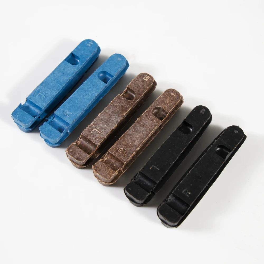 CNC Bike Accessories, Carbon Rim Brake Pads, Road Bicycle Brakes Caliper Block Shoes, For Shimano V/C Brake Caliper, Cork Wood