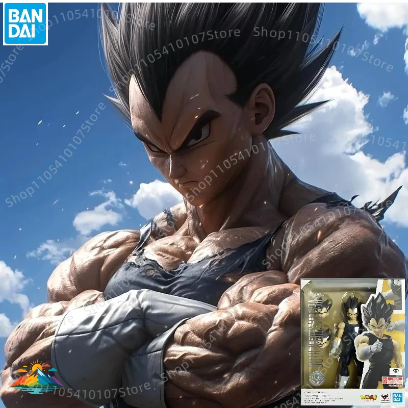 

В НАЛИЧИИ: Оригинальная фигурка Bandai S.H.Figuarts Dragon Ball Super Hero Vegeta SHF, коллекционная модель из ПВХ, аниме-фигурка, игрушка.
