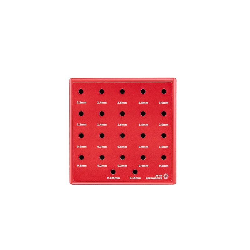 Imagem -05 - Dspiae At-pr Base para pb Series Red Model Assembly Tool Hobby Acessório Vermelho