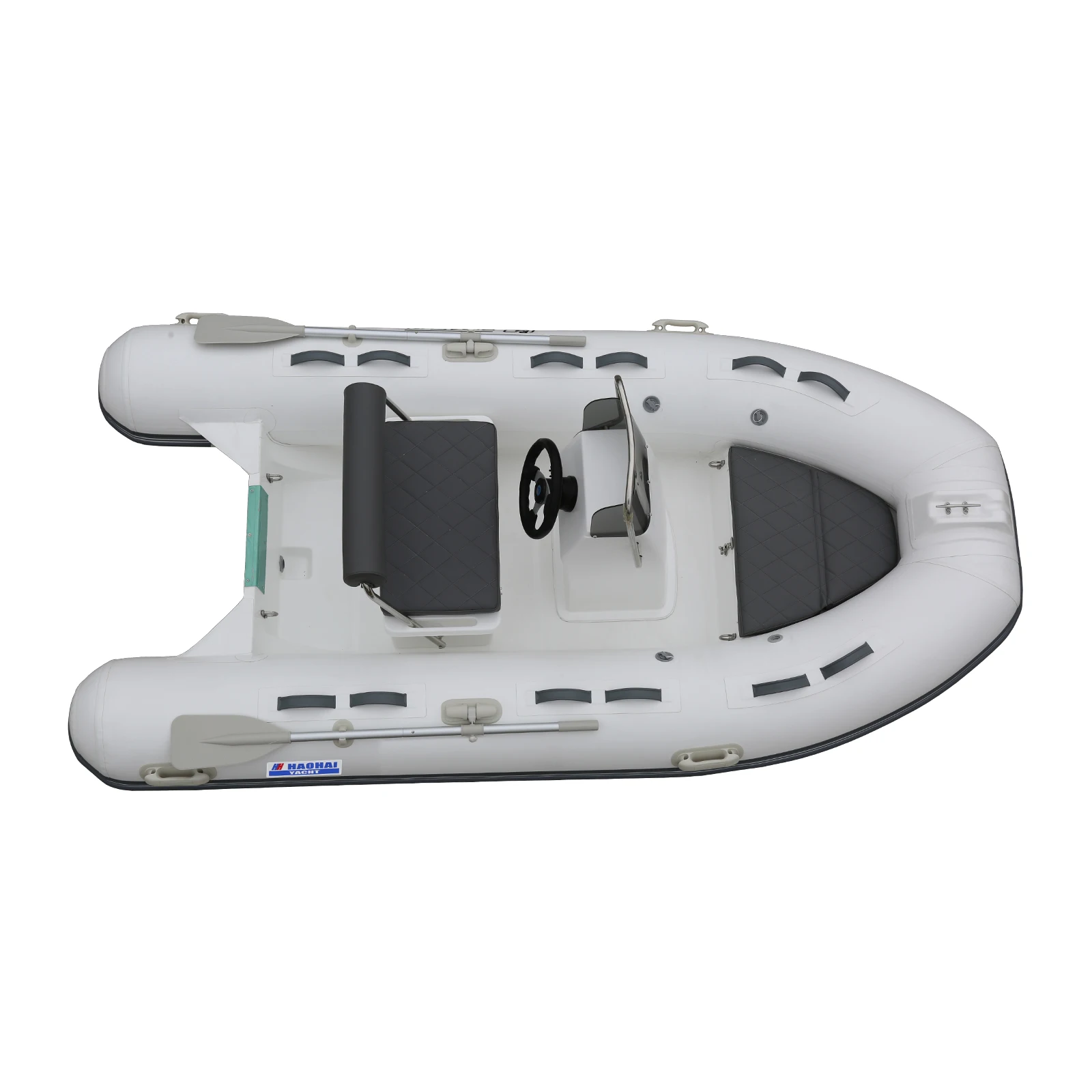 

3.3m High-Speed Fishing Rib Boat with Rigid Inflatable PVC/Hypalon Fiberglass Hull for Drifting Outdoor Activity
