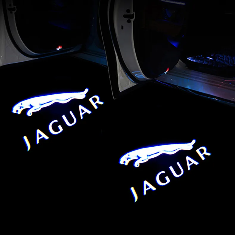 2Pcs For Jaguar XE F-TYPE X358 X351 XK X150 XKR X152 XJ X350 Led Car Door Welcome Light Laser Ghost Shadow Projector Logo Llight