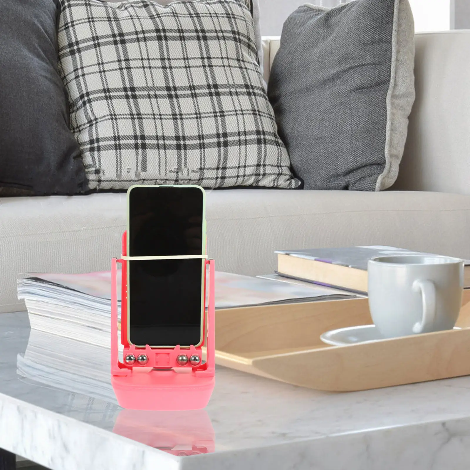 

Устройство для автоматического встряхивания телефона, счетчик шагов, держатель для мобильного телефона с питанием от USB для офиса, дома, магазина