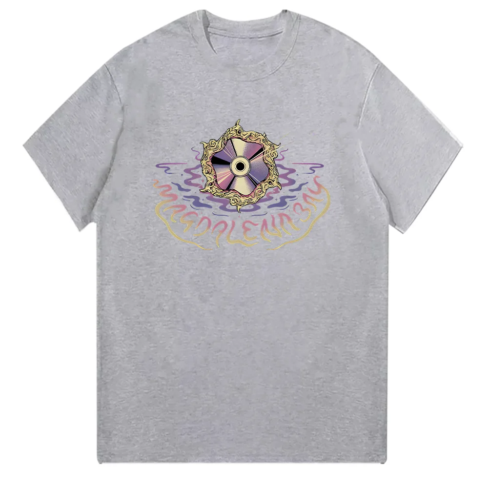 Magdalena Bay Ripple Disk تي شيرت Magdalena Bay Merch الصيف للجنسين موضة ملابس علوية من القطن الصيف قصيرة الأكمام س الرقبة تي شيرت شيك