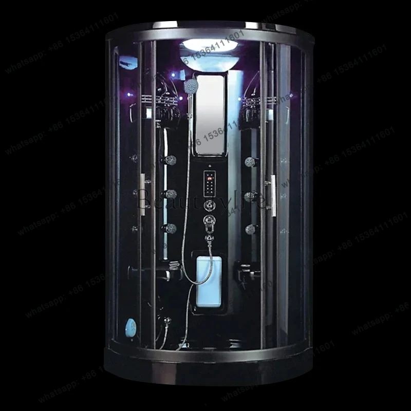 

44Steam shower room integral bathroom household integrated sliding door dry and wet separation bath room fan