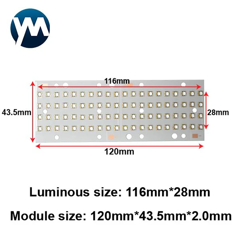 UV Module 240W 3535 Chip UV Curing Lamp 3W SMD 365nm 385nm 395nm 405nm Water/Air Cooling Dispensing Machine Dedicated