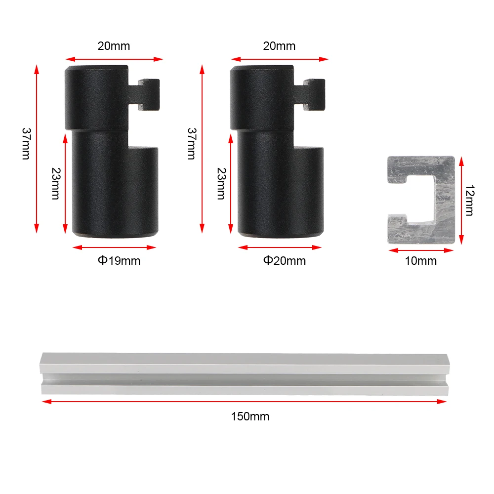 Table Planing Stop Bench Dogs Clamp for T-Track Woodworking DIY Bench Planing Stop Baffle 2pcs Table Fixing Clamp