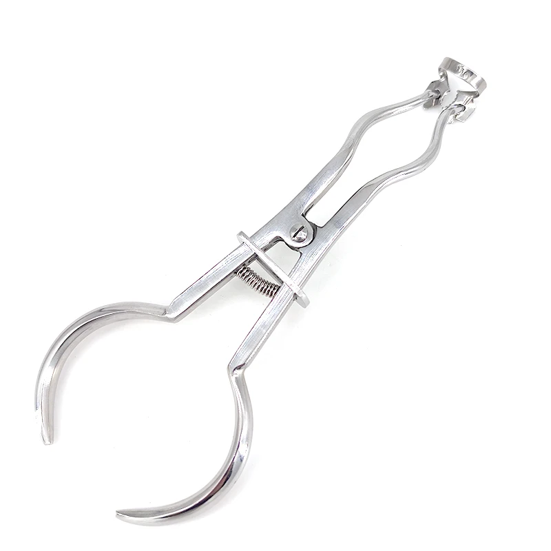 1 قطعة طب الأسنان لقط كليب كماشة الأسنان المطاط السد المشبك حلقة وضع الملقط مختبر أدوات تقويم الأسنان امتحان #5