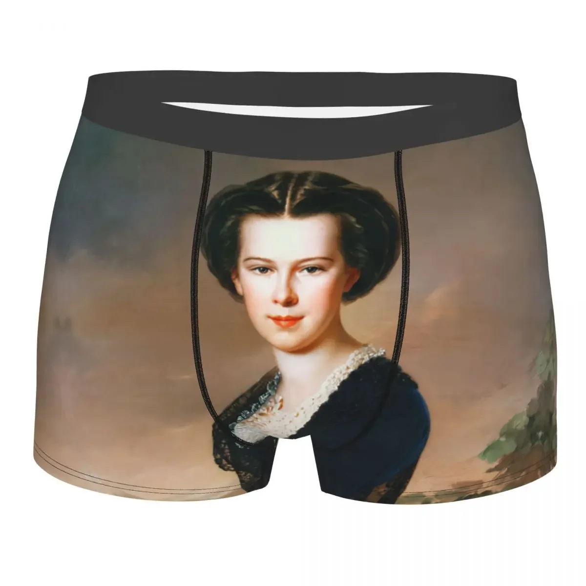 

Custom Novelty Empress Elisabeth Of Austria Boxers Shorts Panties Men's Underpants Comfortable Briefs Underwear