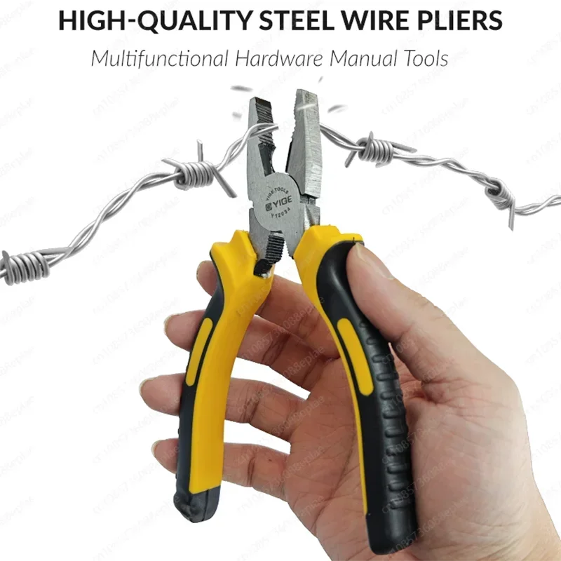 HOT 6inch Japanese and American Style Multifunctional portable Alloy steel Wire-cutters Durable Hardware tools For Electricians