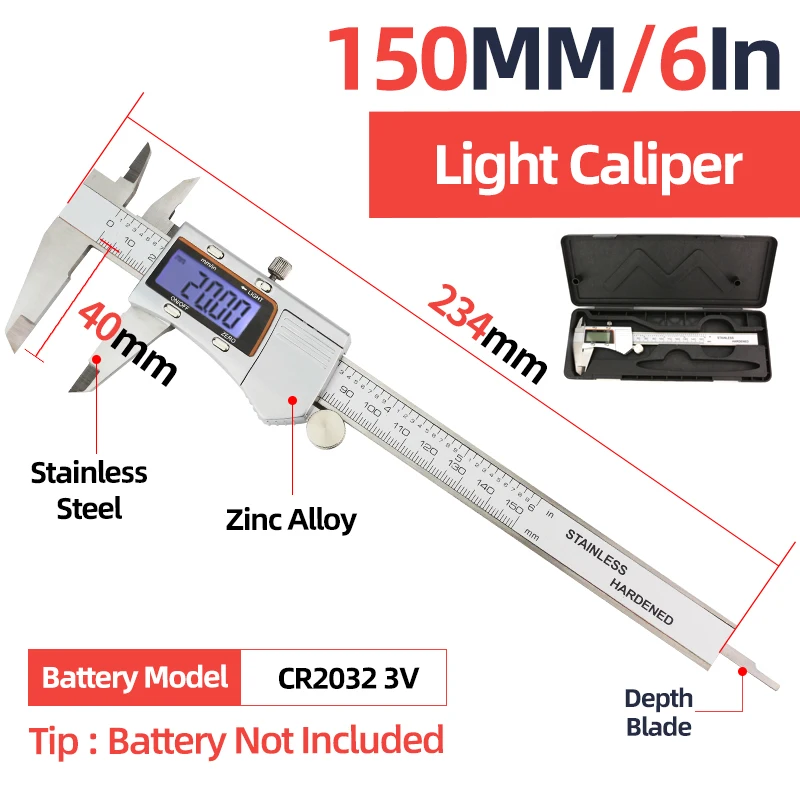 Calibre de précision Box Light