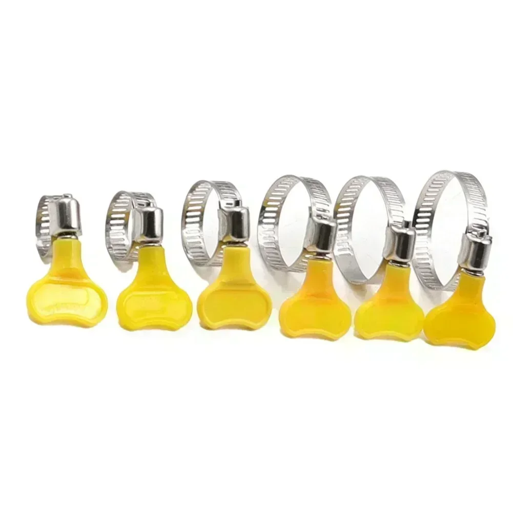 

10PCS Hose Clamps with Small Clamping Range Perfectly Suited for Connecting Flexible Ducts in Automotive or Industrial Settings