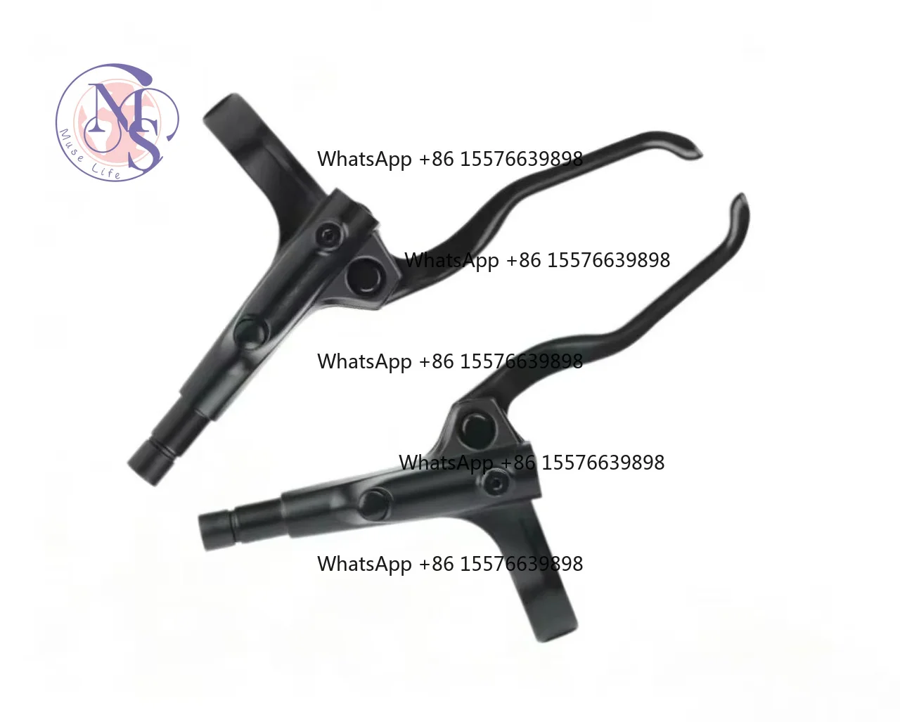 ZOCI-FOR Hydraulic Disc Brake Levers Left Right Pair, Universal Mountain Bike Brake Replacement Parts