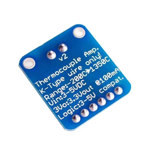 Type K Thermokoppel Module 1350 Graden Hoge Temperatuur SPI Interface Digitale Direct Leesbare Temperatuur MAX31855 DC3-5V