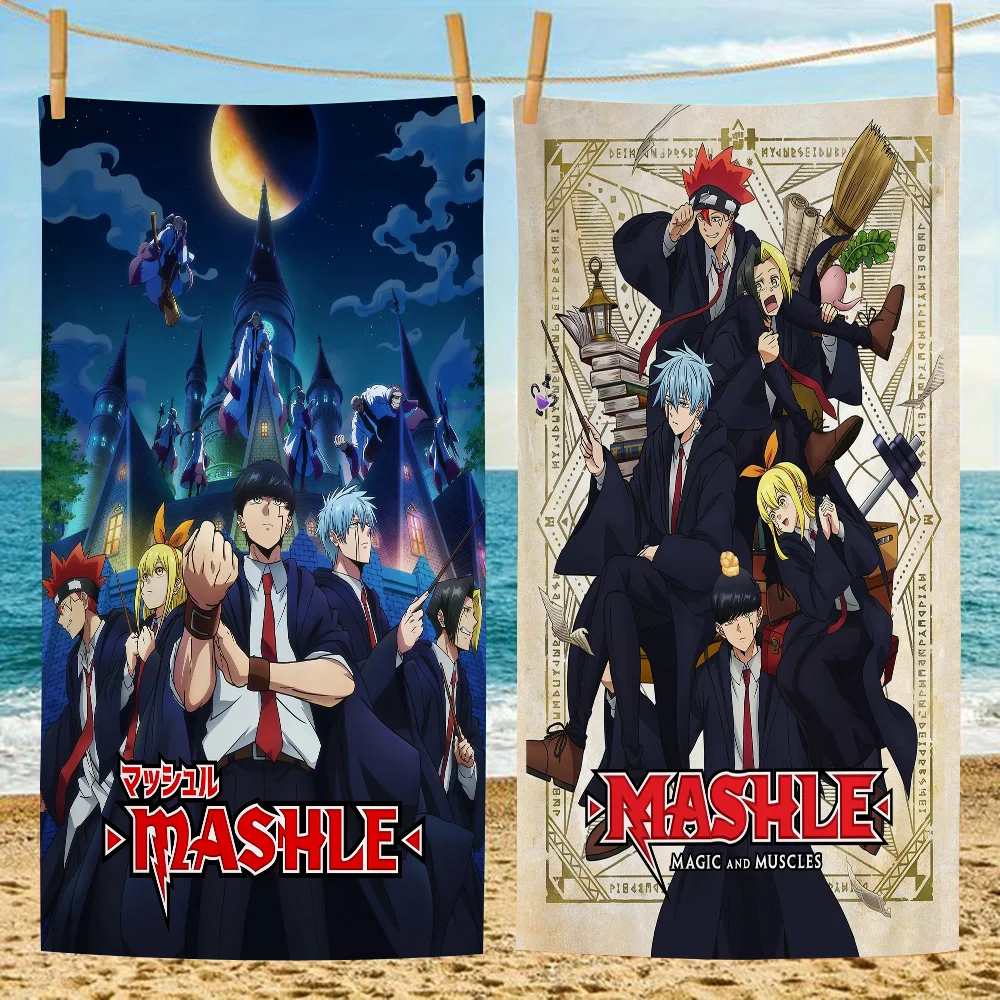 מגבת קסם ושרירים גדולים מיקרופייבר החוף מגבות יבשה מהירה מגבת חול חוף מגבות בריכת שחייה